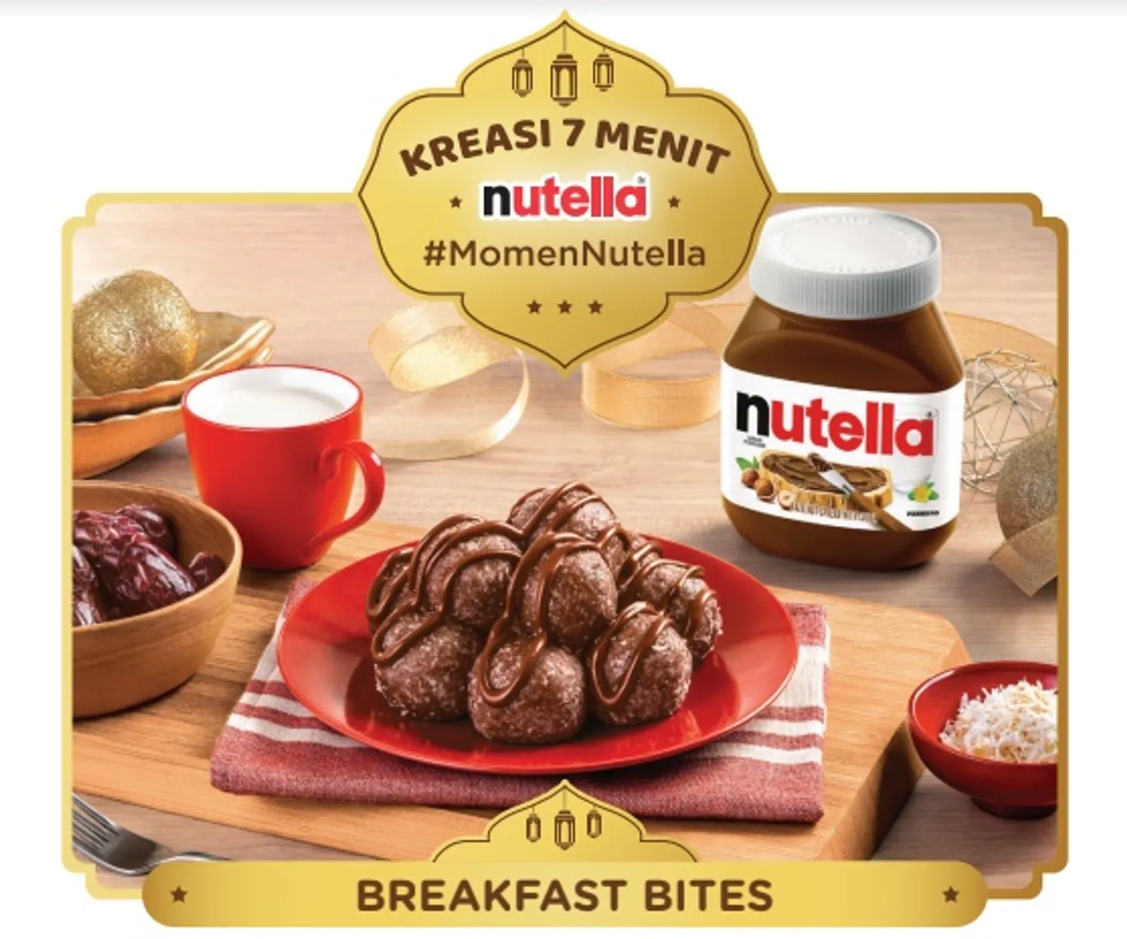 4 Resep Praktis dari Nutella yang Cocok untuk Buka Puasa
