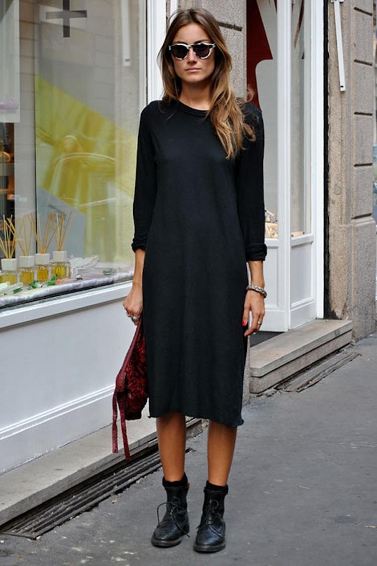Inspirasi Outfit Kasual Serba Hitam