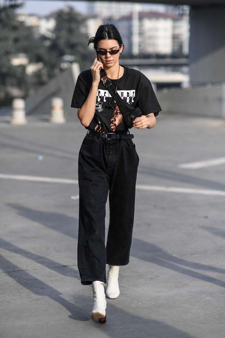 Inspirasi Outfit Kasual Serba Hitam