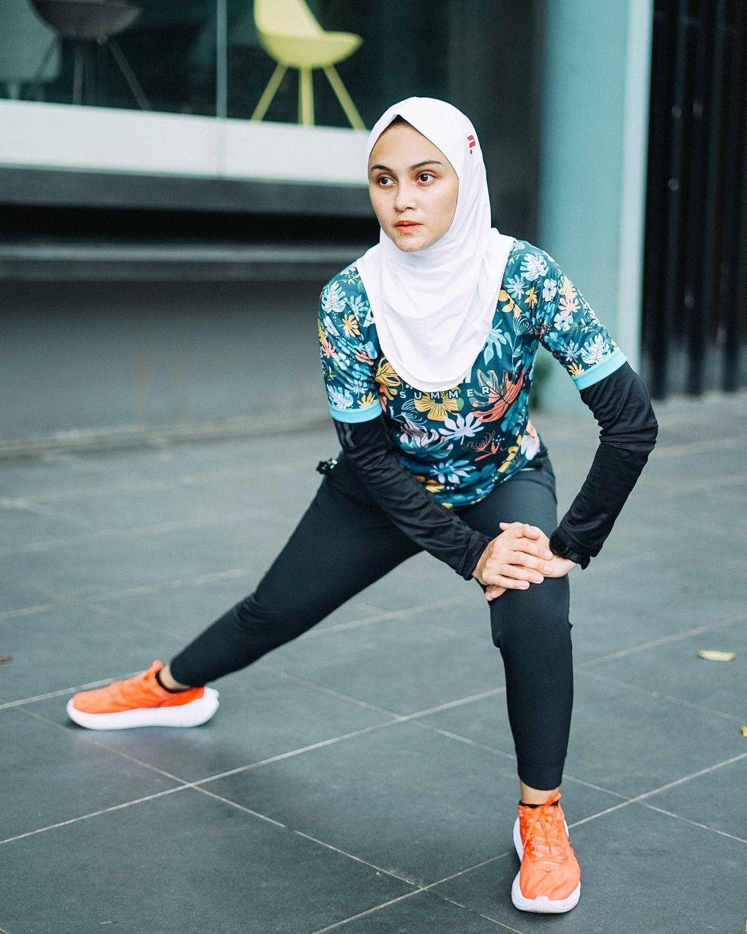 Ootd hijab sporty best sale