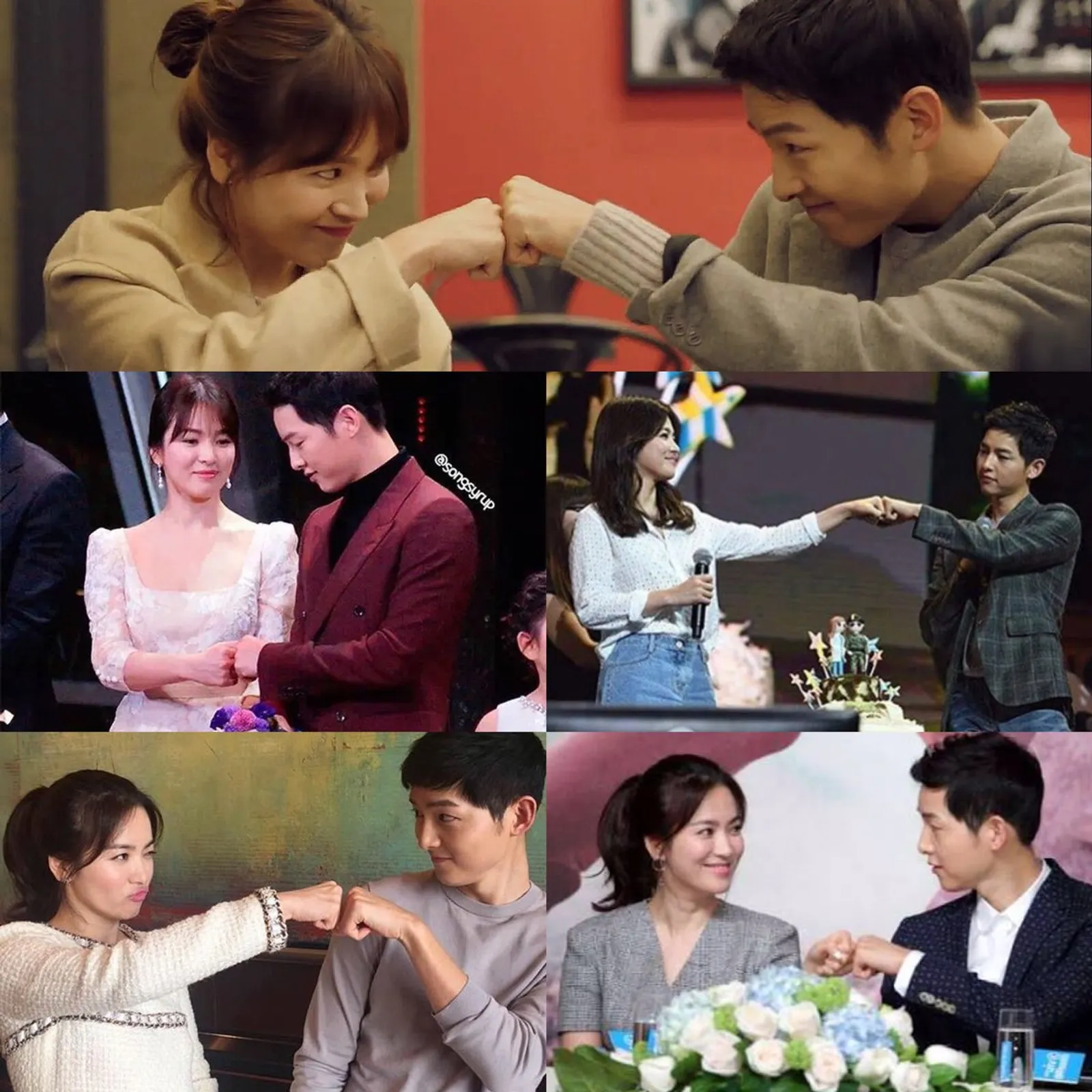 12 Potret Mesra Song Joong Ki-Jeon Yeo Bin vs Song Hye Kyo