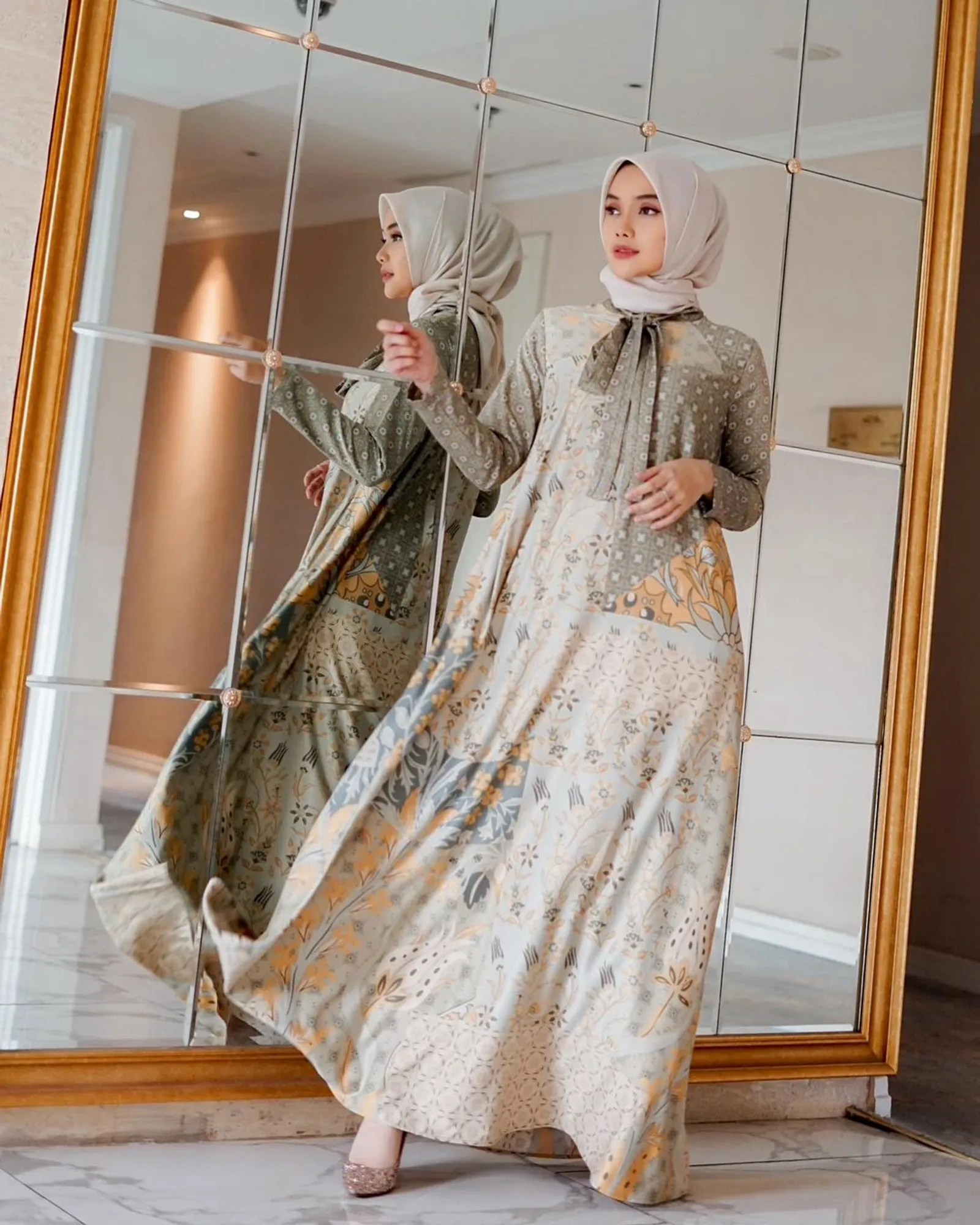 Inspirasi Model Baju Hijab Kekinian untuk Outfit Lebaran
