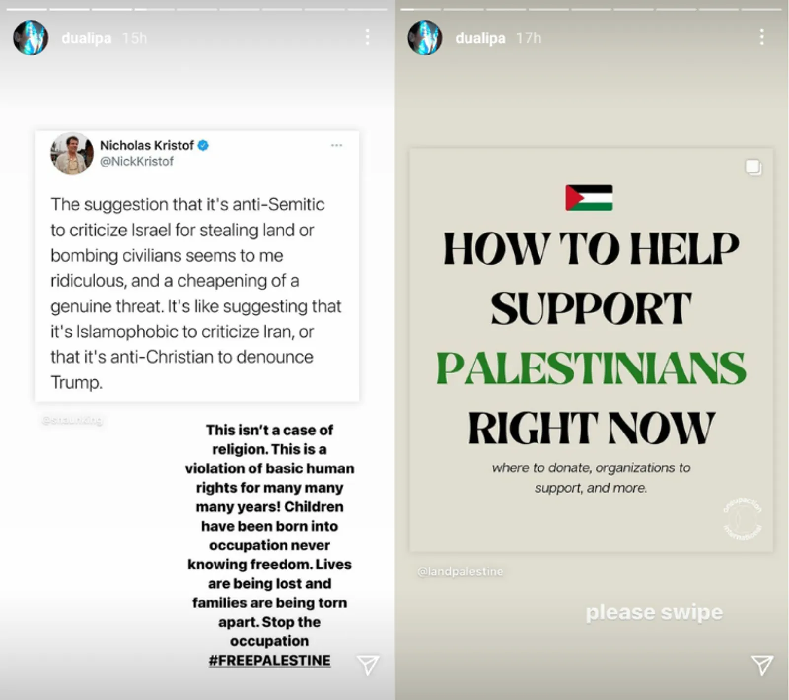 Sejumlah Selebriti Hollywood ini Berikan Dukungan untuk Palestina