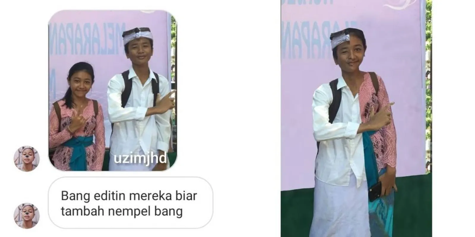 Gagal Romantis, 10 Momen Minta Editin Foto Bareng Pacar Ini Jadi Kocak