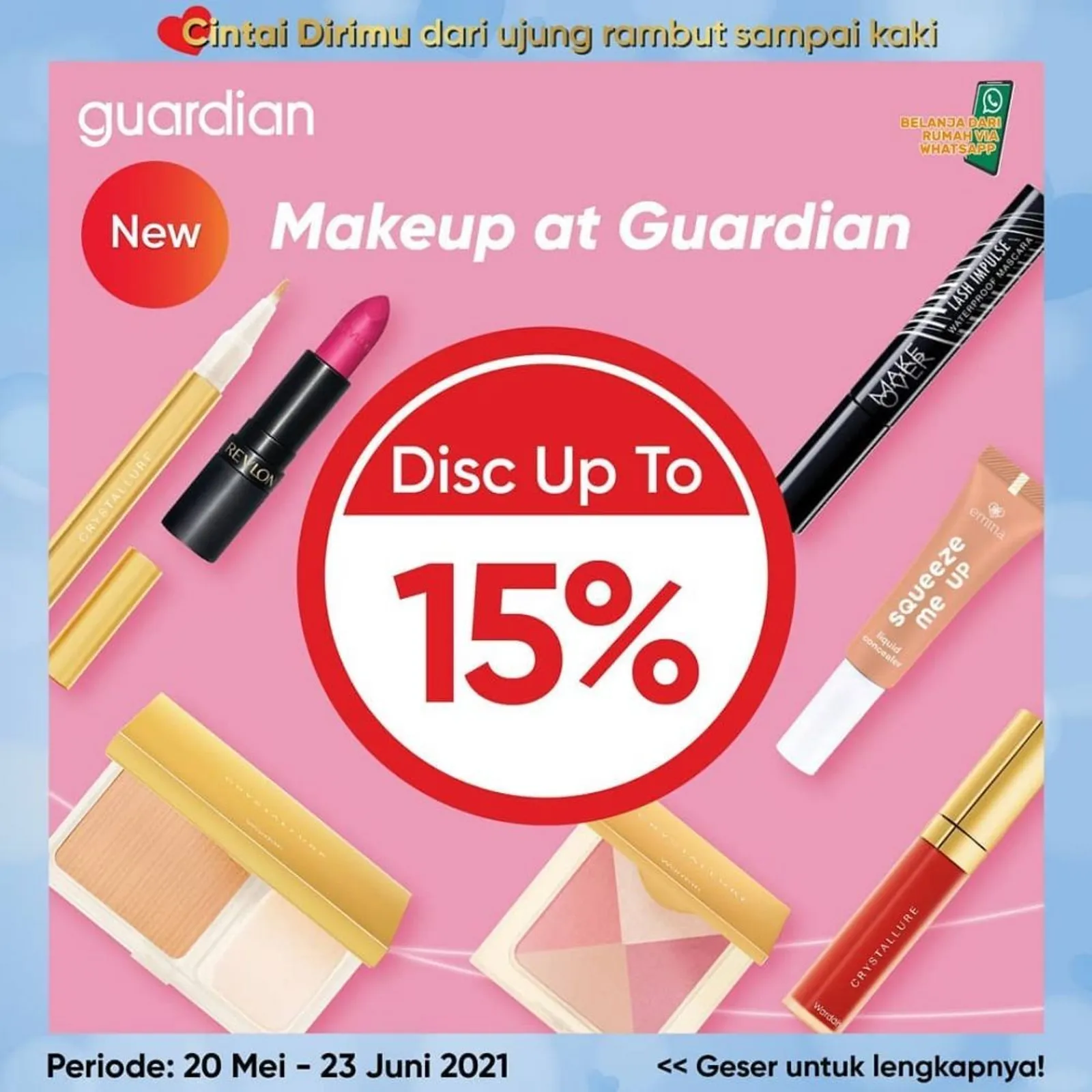 Banyak Diskon Menarik, Ini Promo Makeup dan Skincare Juni 2021