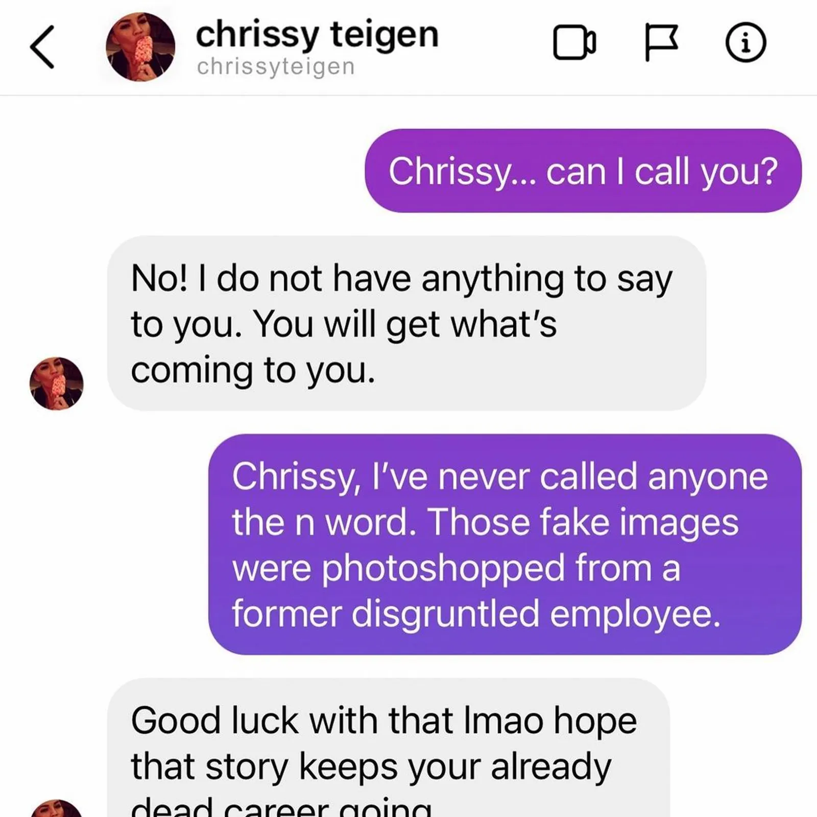 Satu Lagi Korban Bully Chrissy Teigen yang Pernah Disuruh untuk Mati