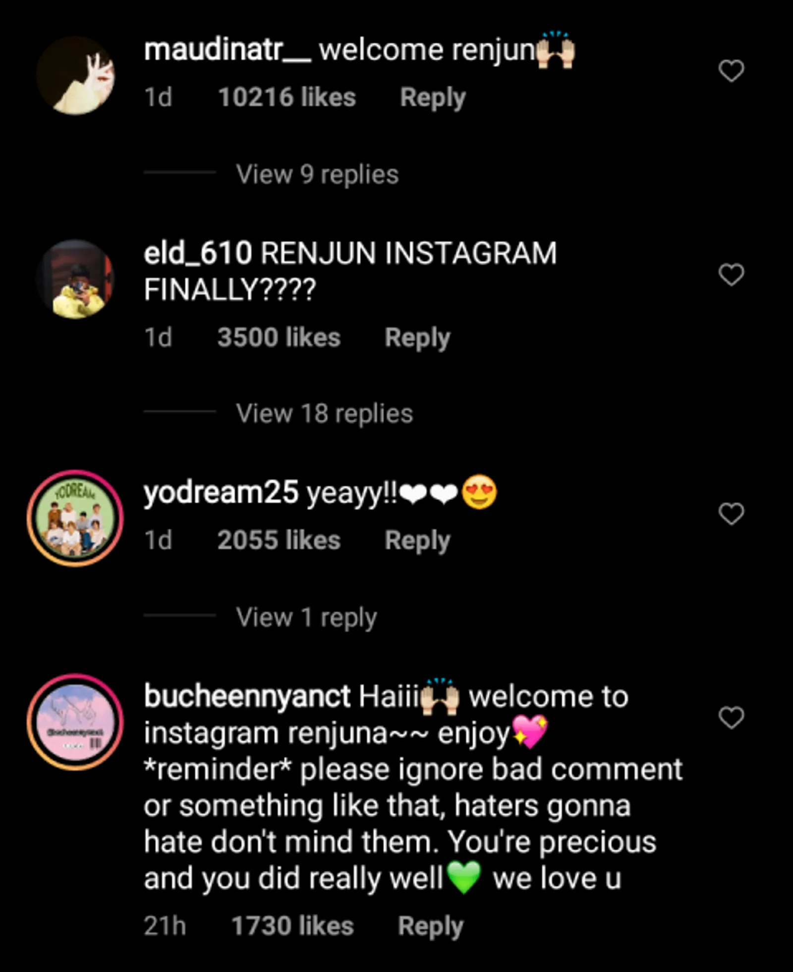 Renjun NCT Buka Akun Instagram, Miliki 2 Juta Pengikut dalam Satu Hari