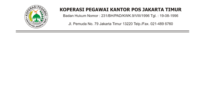 7 Contoh Kop Surat Resmi Lengkap Yang Baik Dan Benar 0620