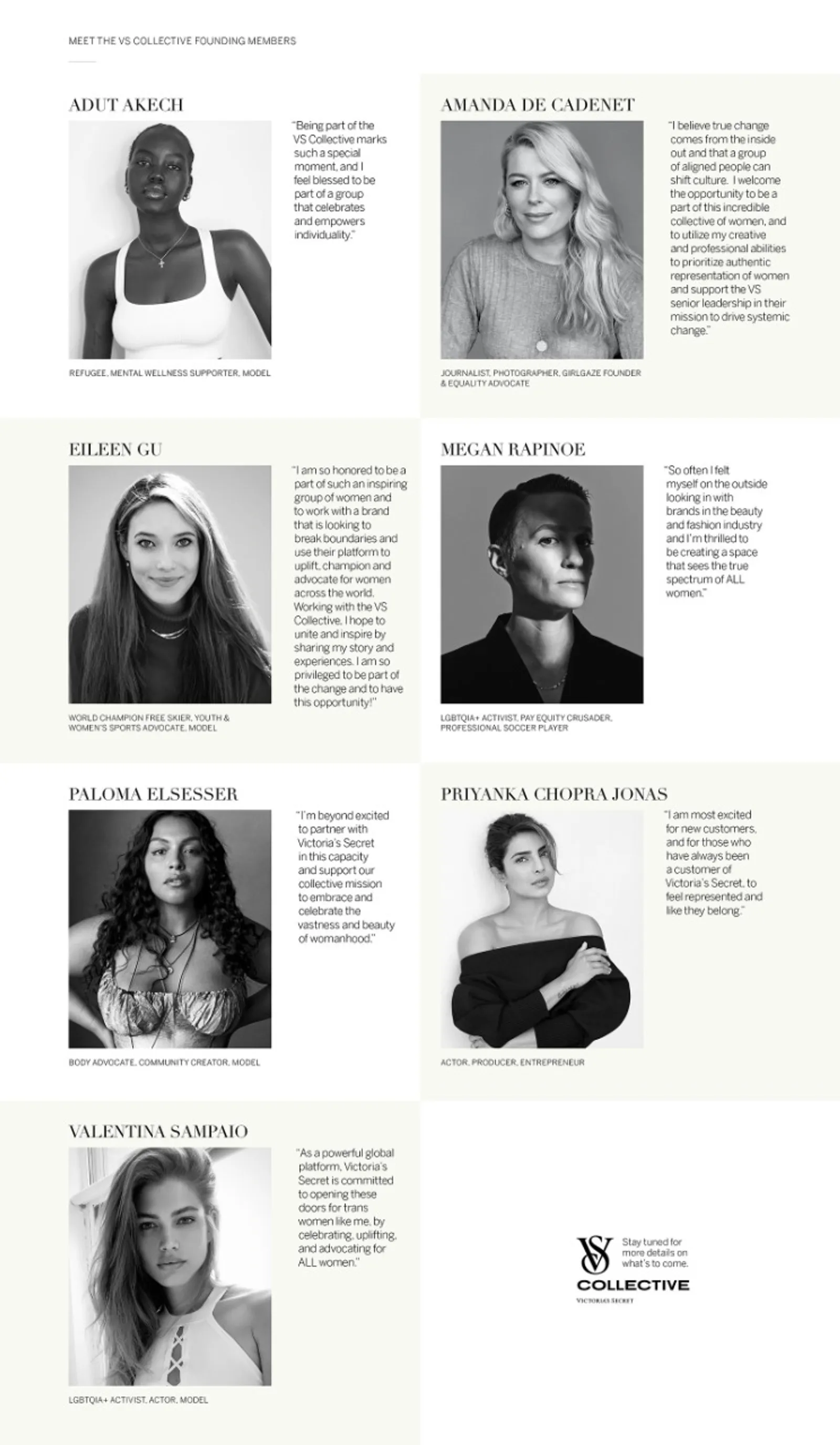 Ini Profil 7 Perempuan Pilihan Victoria's Secret untuk Rebranding