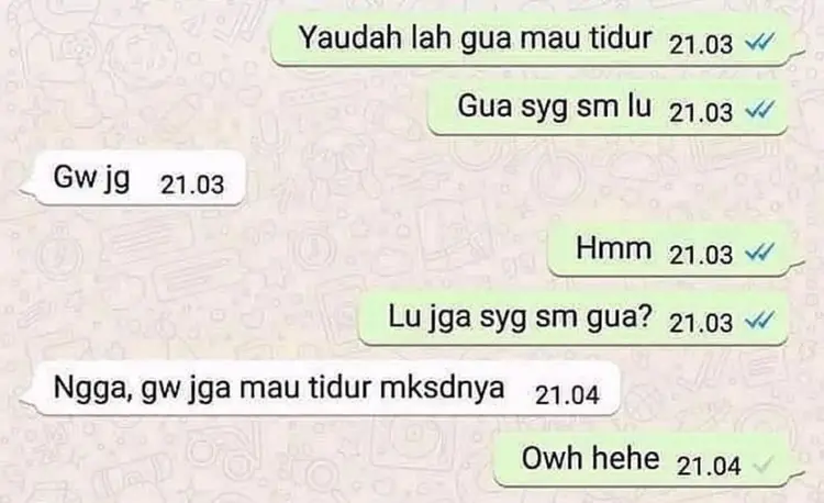 10 Chat Lucu Rasanya Ditolak Gebetan, Nyesek tapi Kocak!