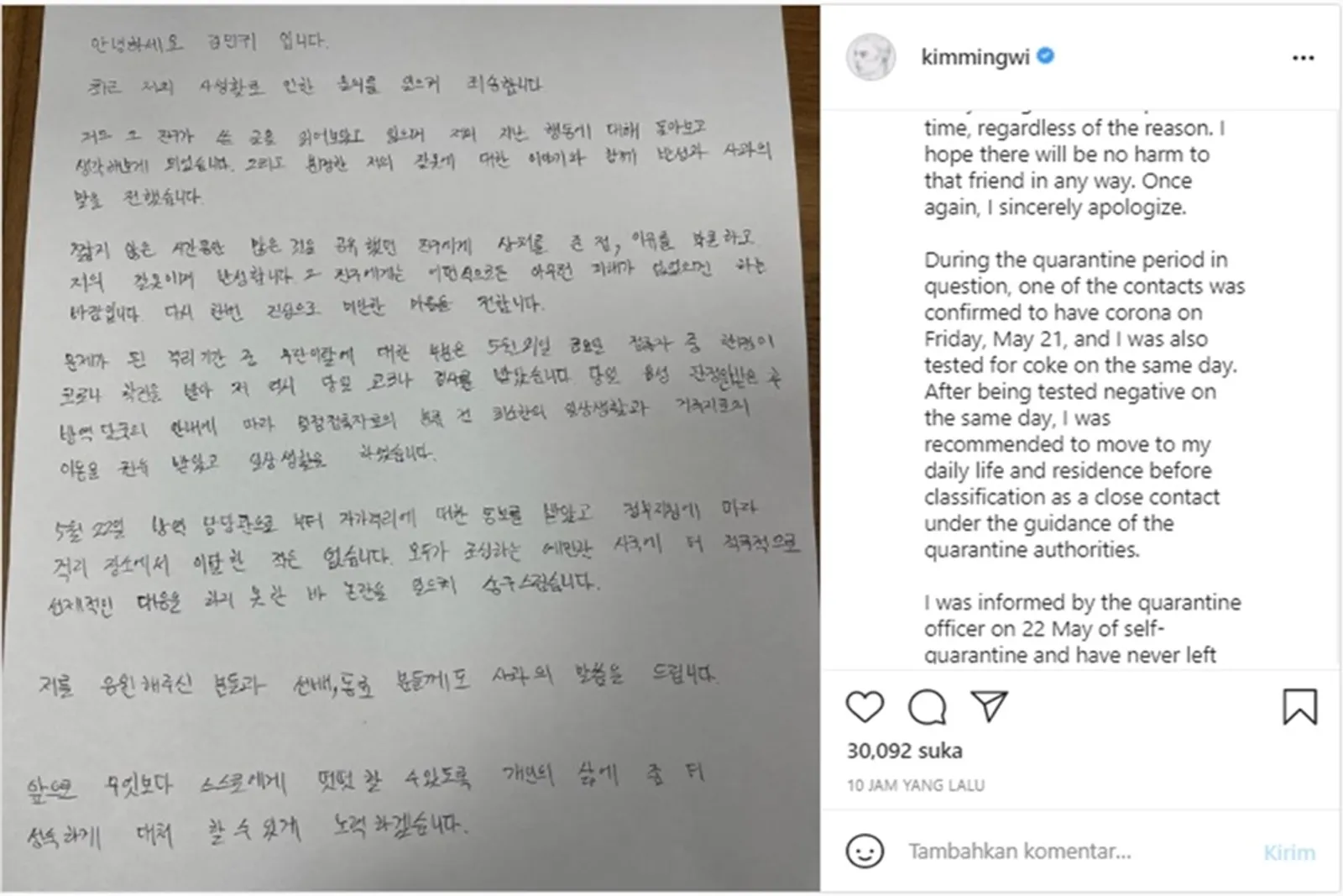 5 Fakta Skandal Selingkuh Kim Min Gwi, Bintang KDrama 'Nevertheless'