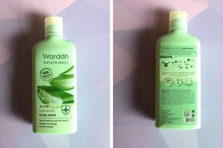 Review: Wardah Nature Daily Aloe Hydramild Body Wash, Segar & Lembap!