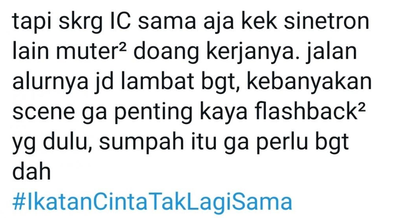 10 Alasan Netizen yang Perlahan Tinggalkan Ikatan Cinta, Mulai Bosan?