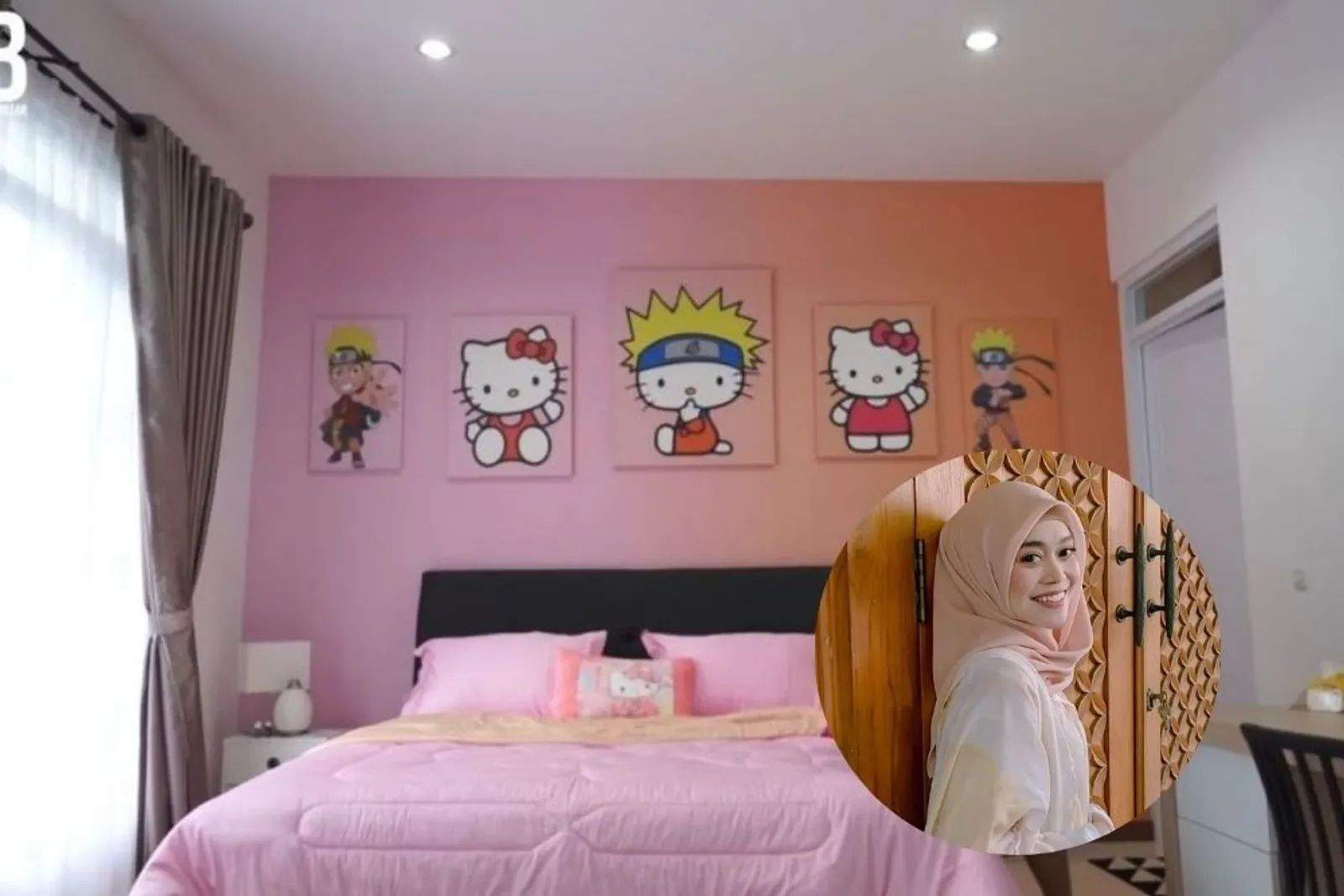 Ada Tema Hello Kitty, Ini 10 Potret Rumah Baru Lesty Kejora di Kampung