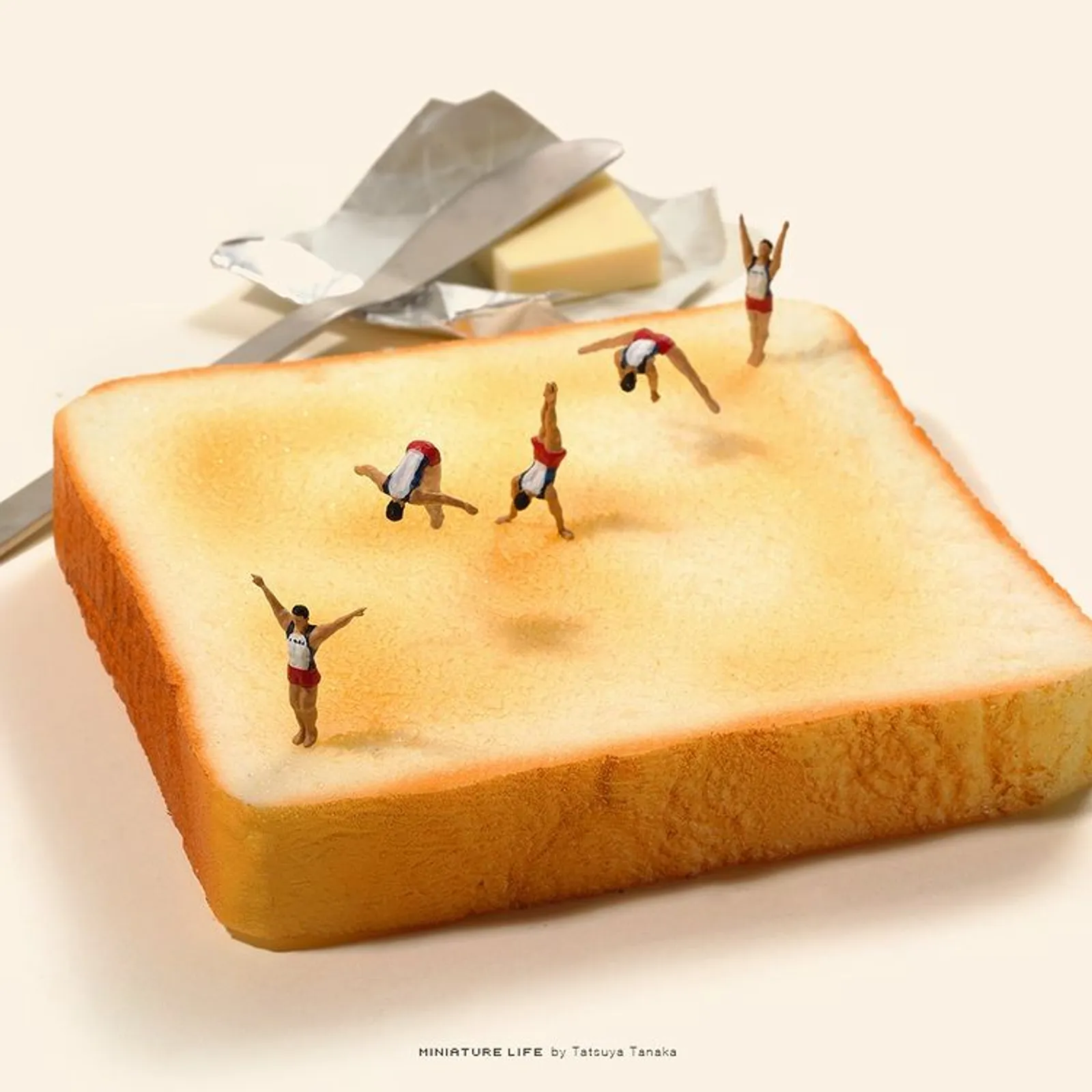 Kreatif! 10 Miniatur Bertema Olimpiade Karya Seniman Jepang