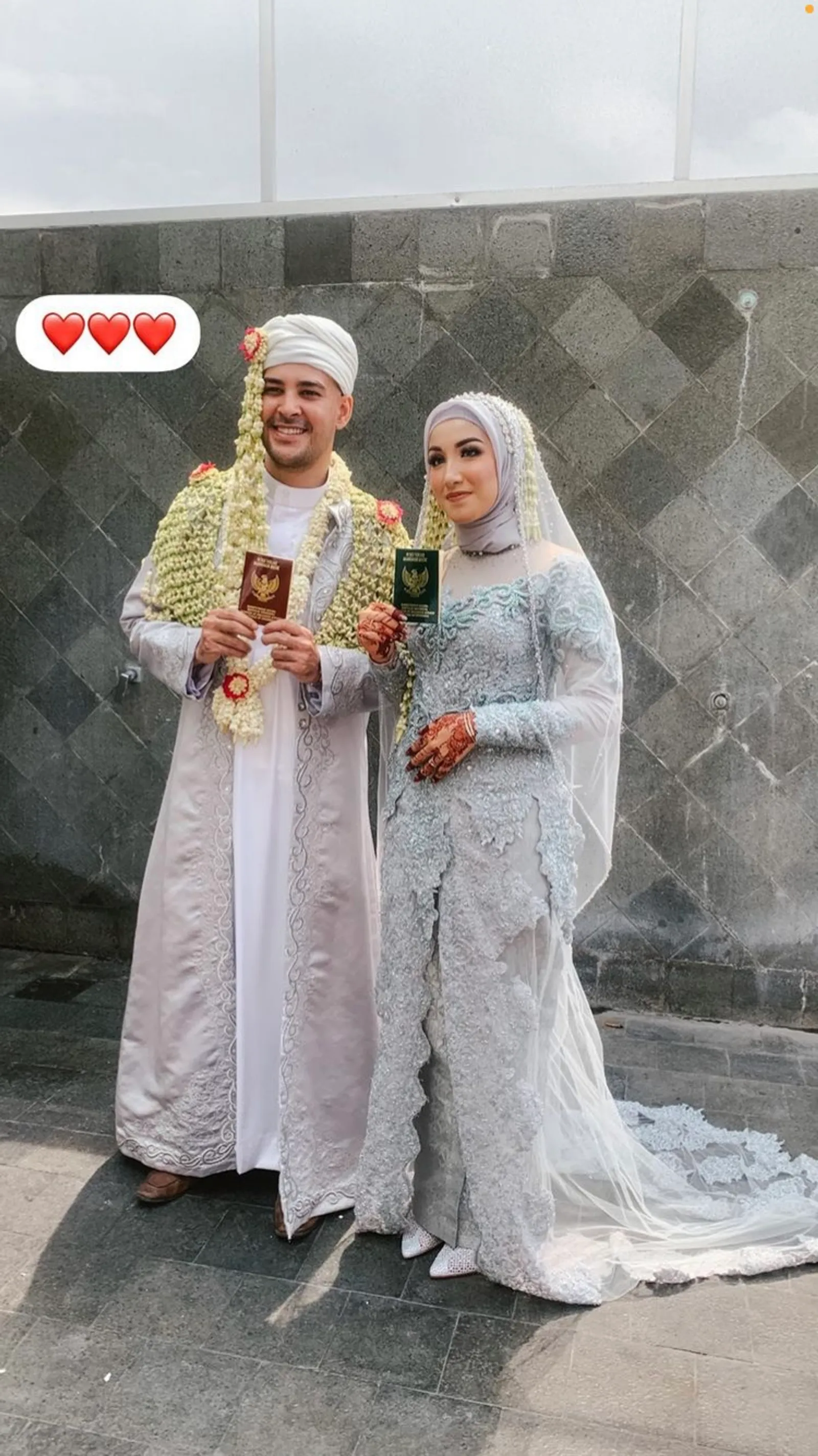 10 Foto Pernikahan Riza Shahab dan Sonia Alattas, Bernuansa Arab!