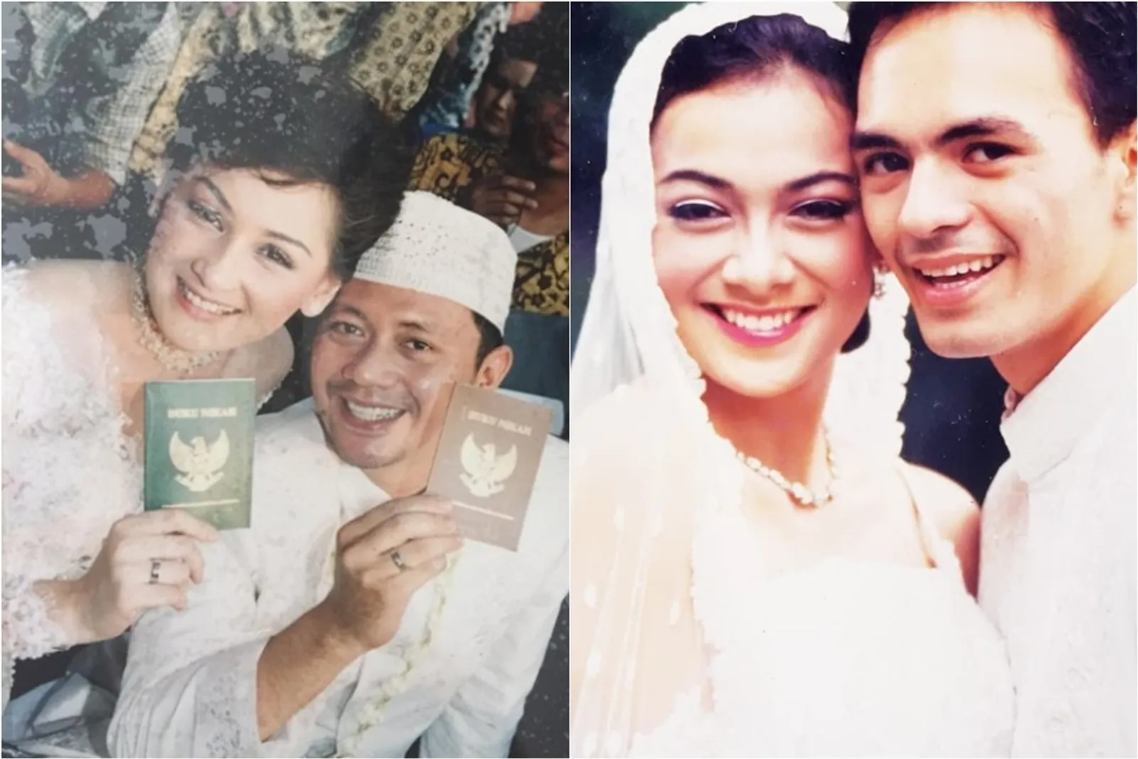 15 Potret Lawas Artis yang Menikah di Awal 2000-an, Langgeng Banget!