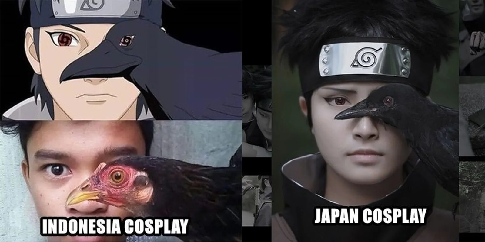 10 Meme Cosplay Versi Indonesia VS Jepang, Perbedaannya Bikin Ngakak 