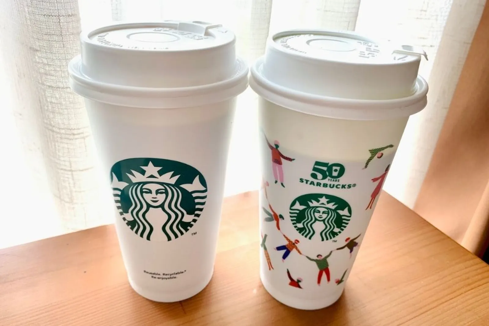 Starbucks Rayakan 50 Tahun dengan Meluncurkan Reusable Cup Terbatas