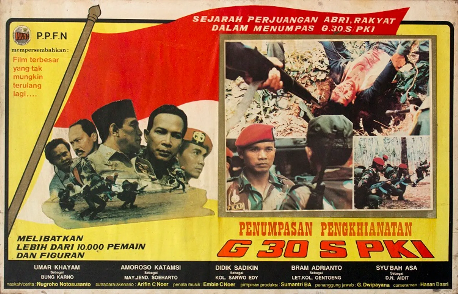 Melihat Dua Sisi Sejarah G30S dari Film 'G30S/PKI', 'Jagal' & 'Senyap'