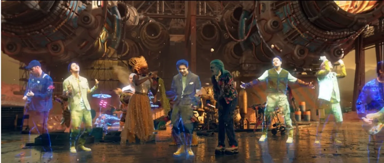 Tiga Planet Jadi Satu, Ini Hal Menarik MV "Universe" Coldplay X BTS 
