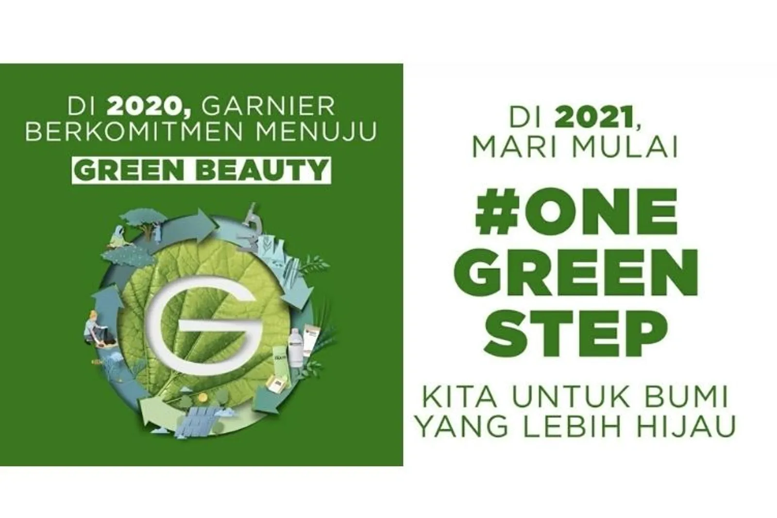 Ajak Masyarakat untuk Hidup Lebih Hijau, Begini Komitmen dari Garnier