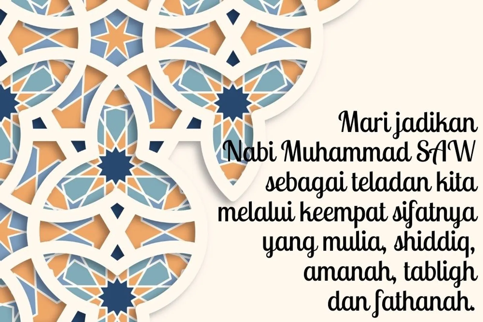 15 Kata Mutiara Menyambut Bulan Maulid Nabi Muhammad SAW