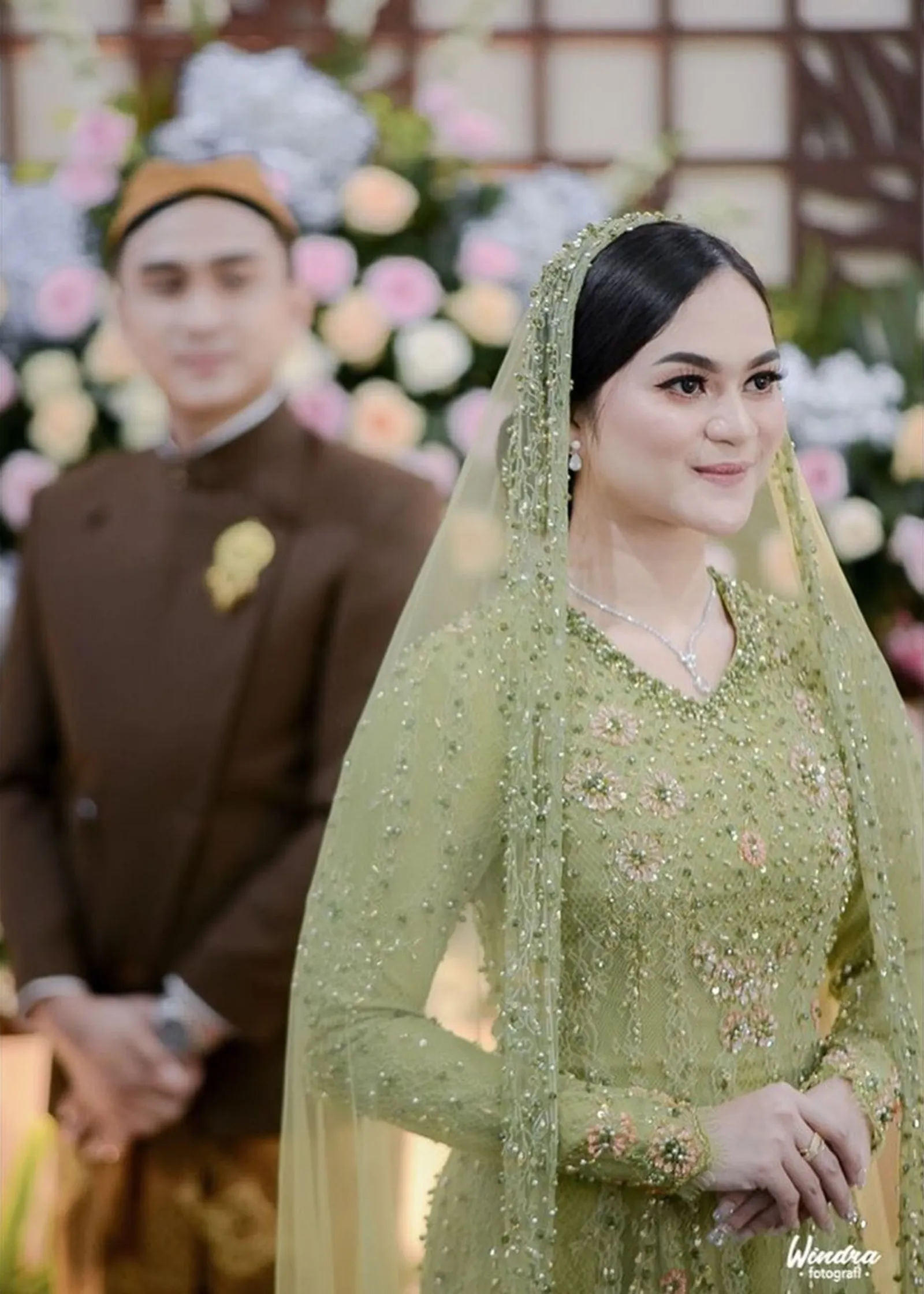 10 Foto Pernikahan Lutfi Agizal dan Nadya Indry, Maharnya Jadi Sorotan