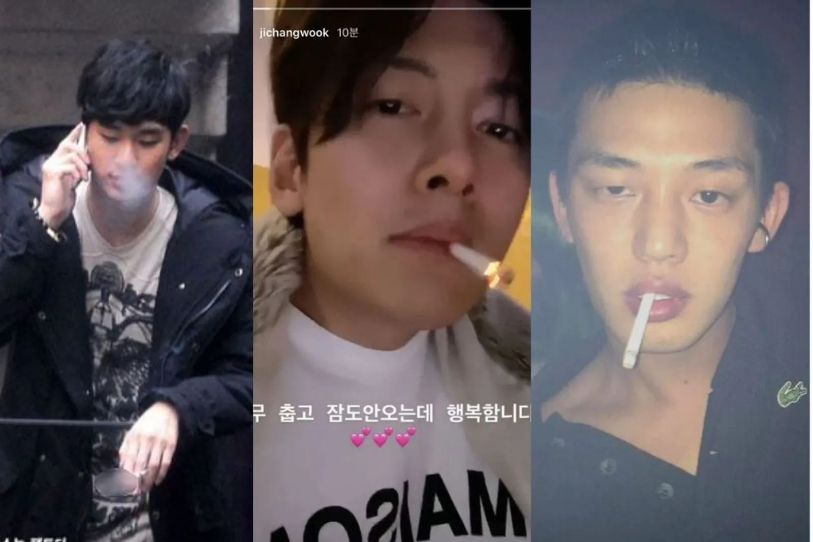 11 Selebriti Korea ini Pernah Terciduk Sedang Merokok, Ada Lee Min Ho!