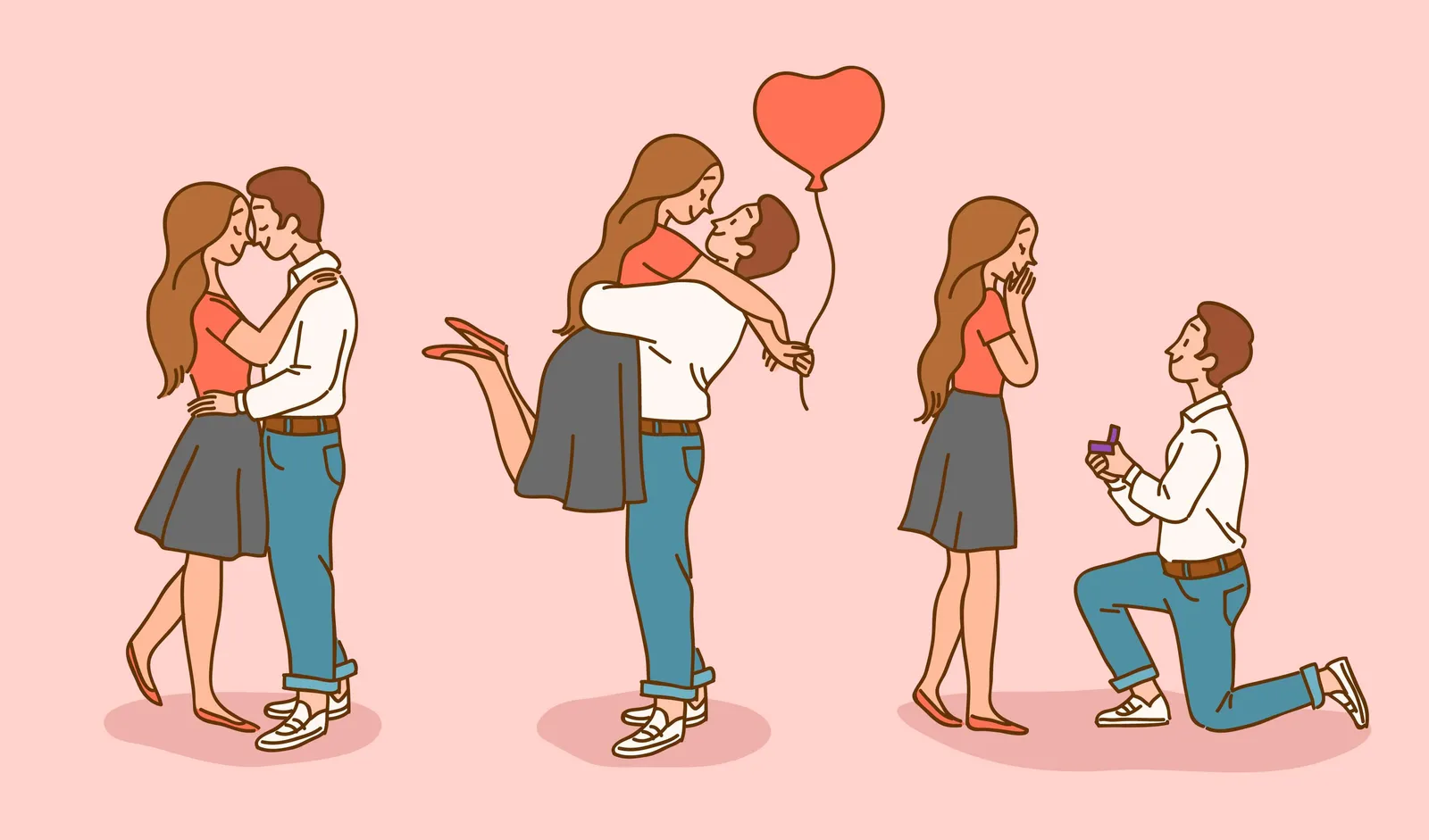 10 Ilustrasi Menggemaskan yang Bikin Kamu Ingin Jatuh Cinta Lagi