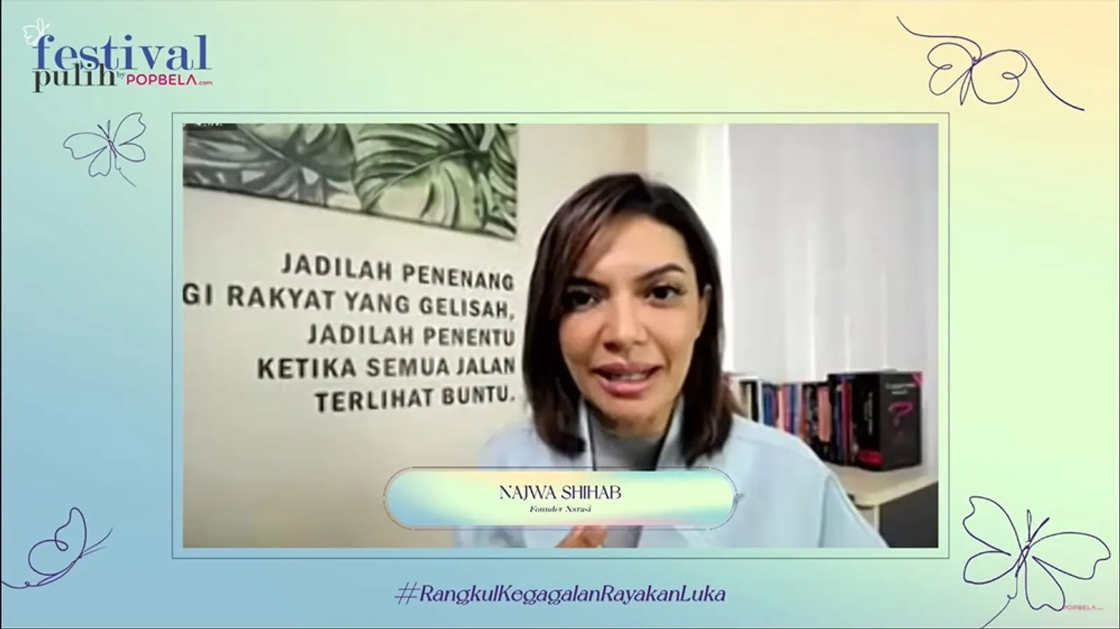 Ini Pesan Najwa Shihab untuk Anak Muda yang Ingin Sukses Cepat!