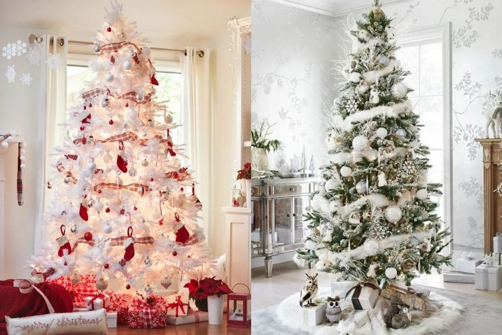 8 Tips dan Rekomendasi Dekorasi Natal Bertema White Christmas