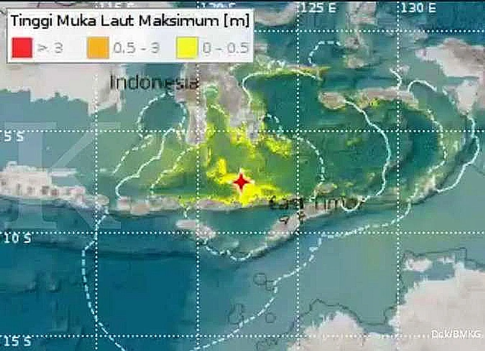 Berpotensi Terjadinya Tsunami, Gempa M 7,5 mengguncang NTT