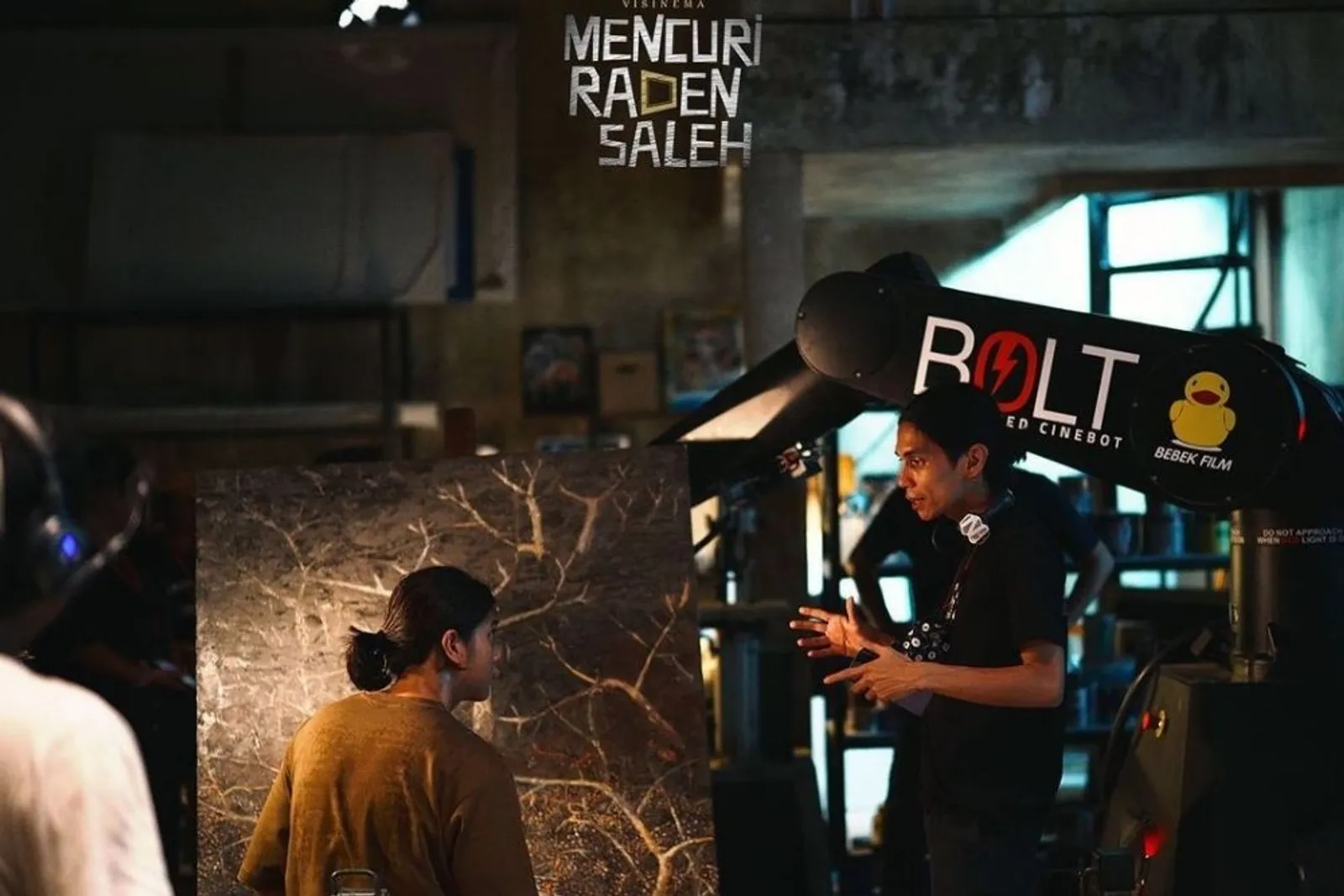 Intip Keseruan di Balik Pembuatan Film 'Mencuri Raden Saleh'