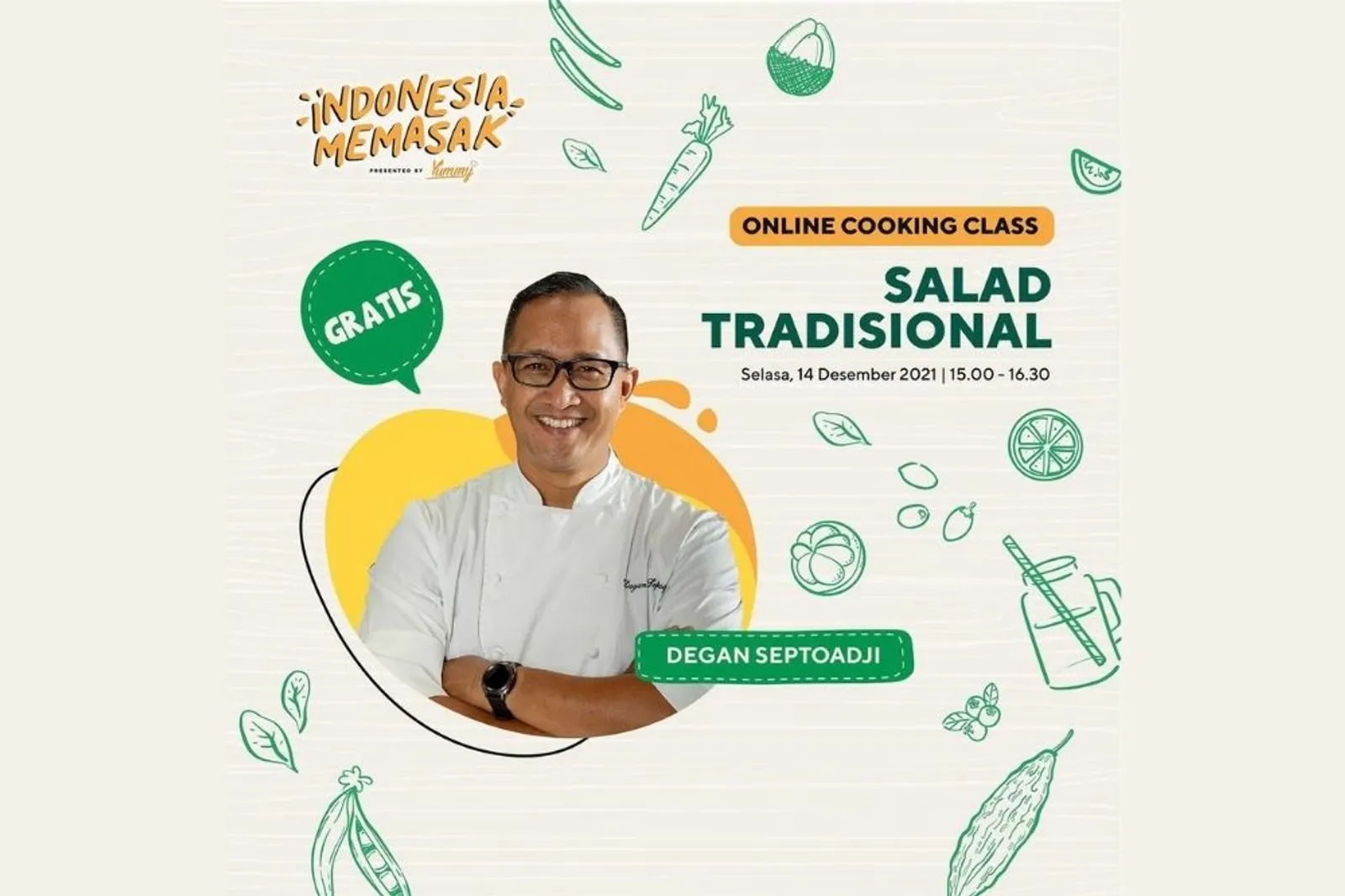 IMY 2021: Ngobrol Bersama Chef Degan Mengenai Salad Lokal 