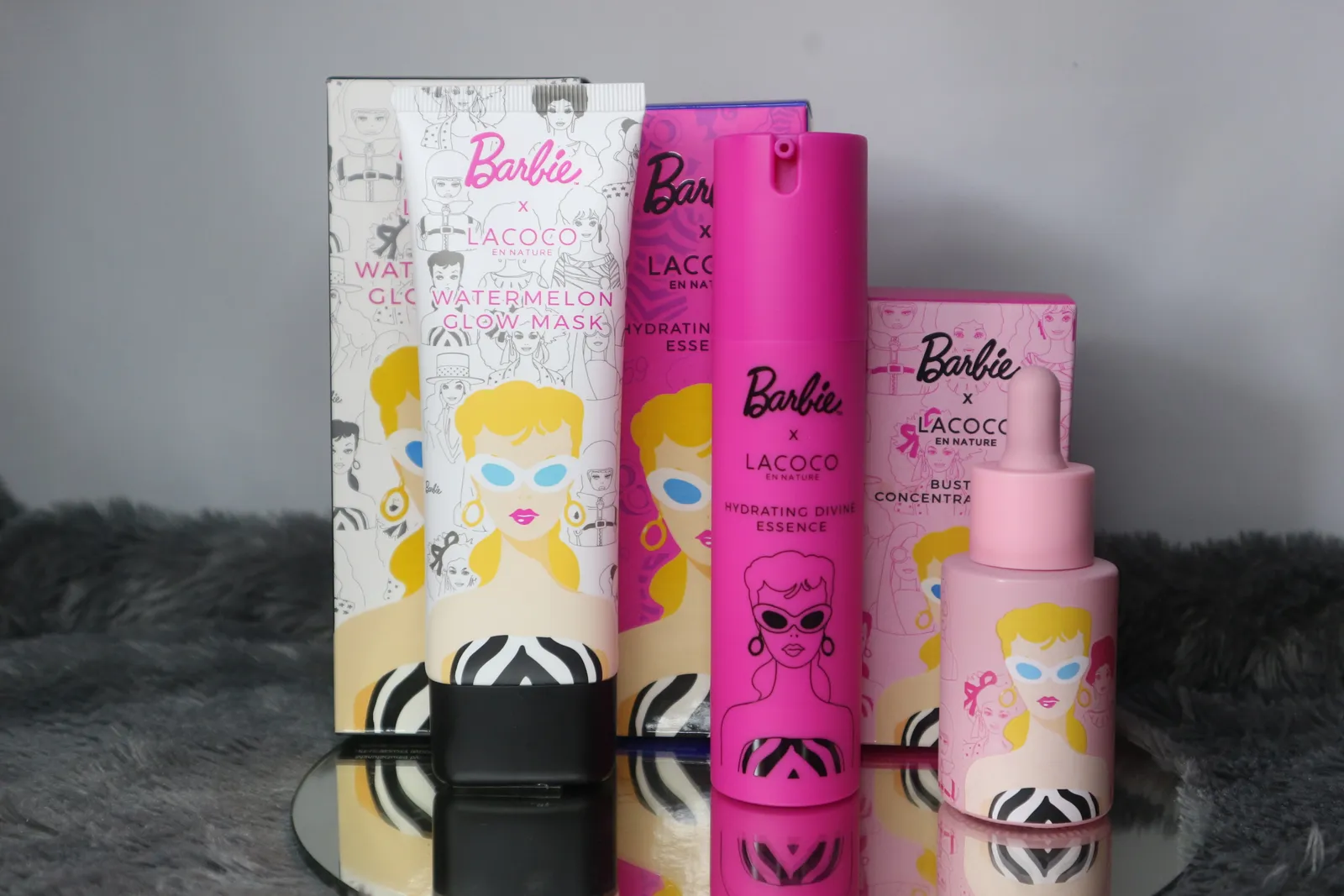 Super Gemas! Packaging Skincare dari Barbie x Lacoco