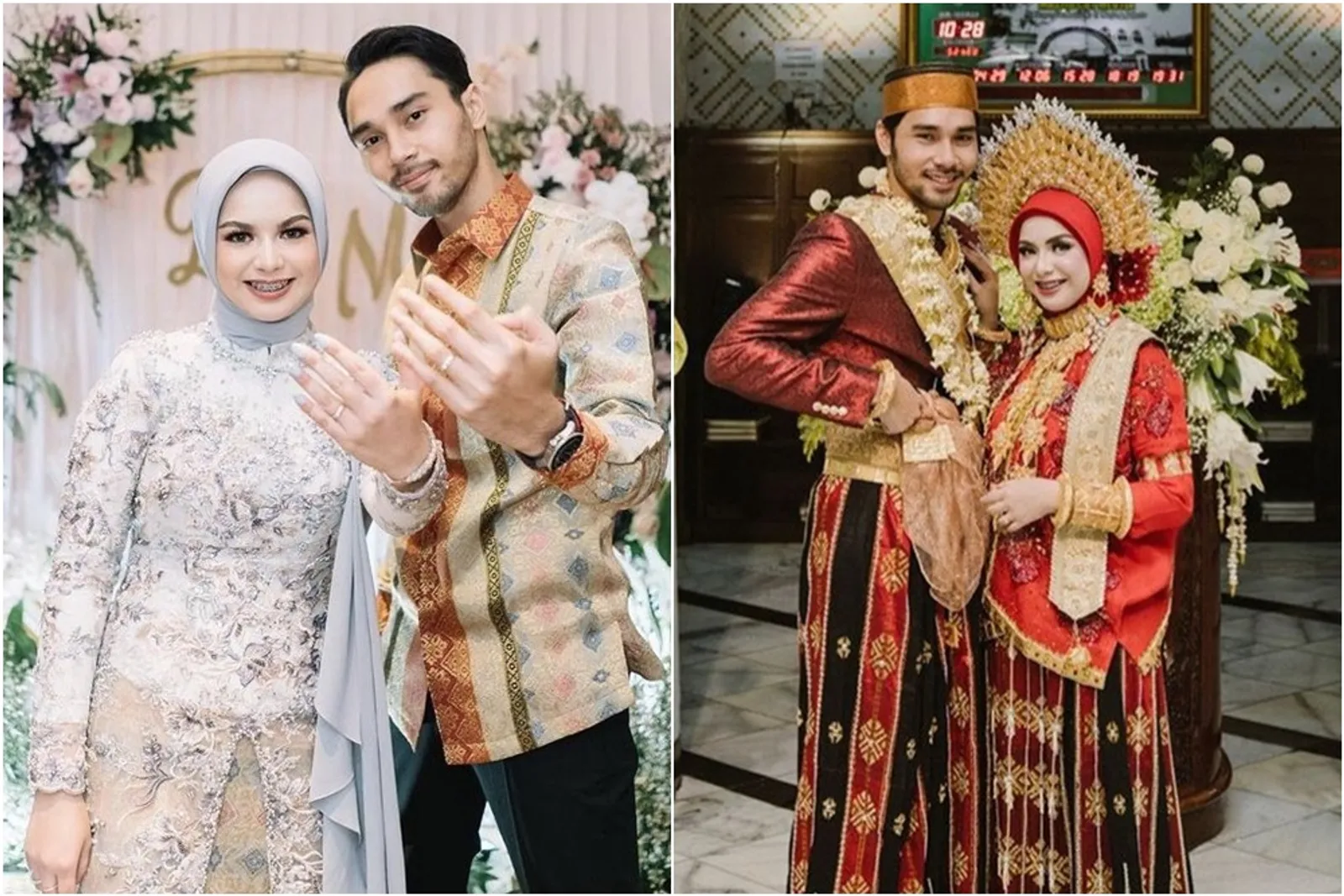 9 Momen Achmad Megantara & Asri Faradila dari Lamaran Sampai Menikah