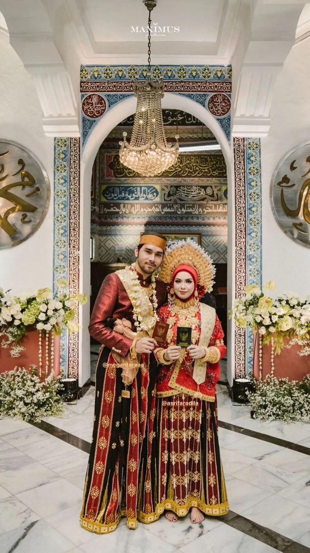 9 Momen Achmad Megantara & Asri Faradila dari Lamaran Sampai Menikah