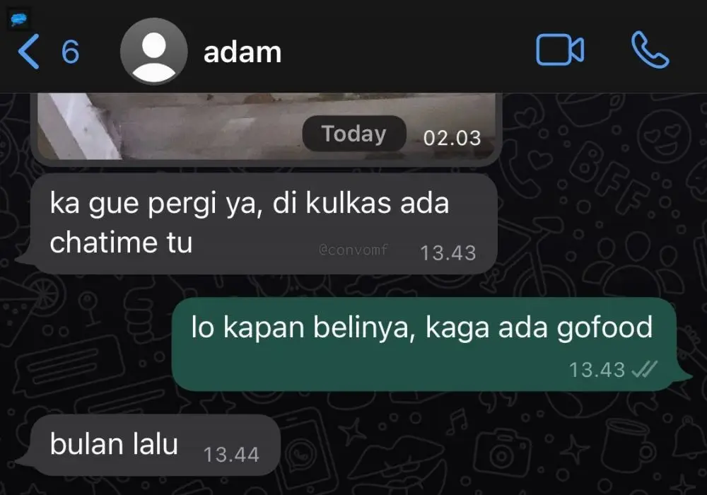 Nggak Pernah Akur, 10 Chat Kakak Adik Ini Malah Bikin Ngakak