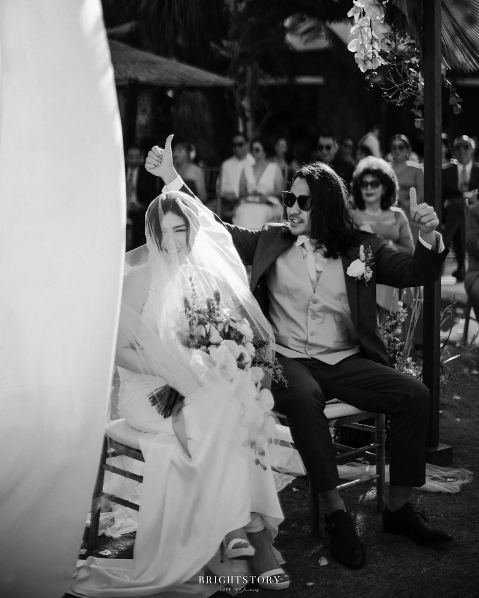 9 Foto Pernikahan Ello dan Cindy Maria, Pesta Meriah di Tepi Pantai
