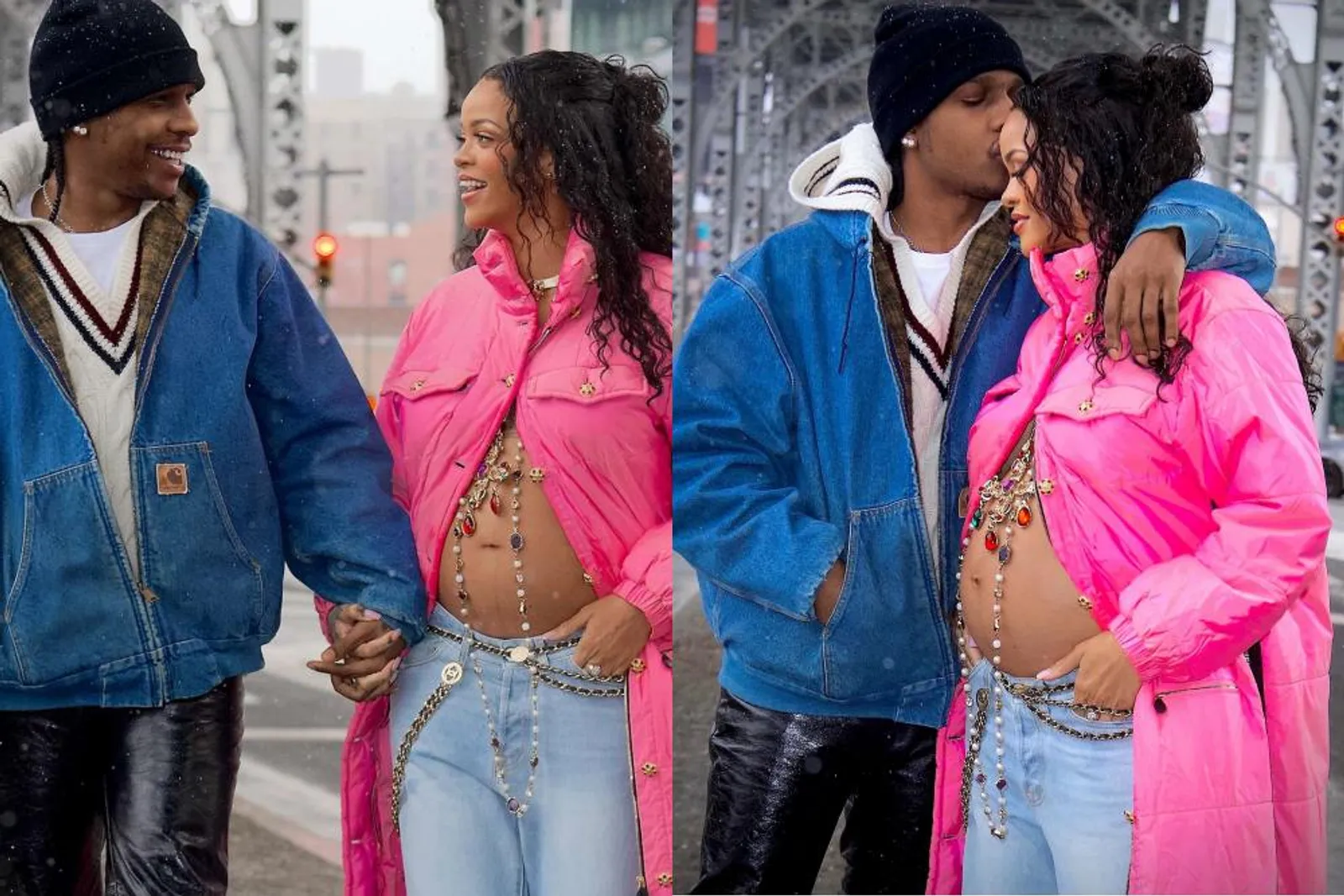 Umumkan Hamil, Ini 9 Potret Perjalanan Cinta Rihanna dan A$AP Rocky