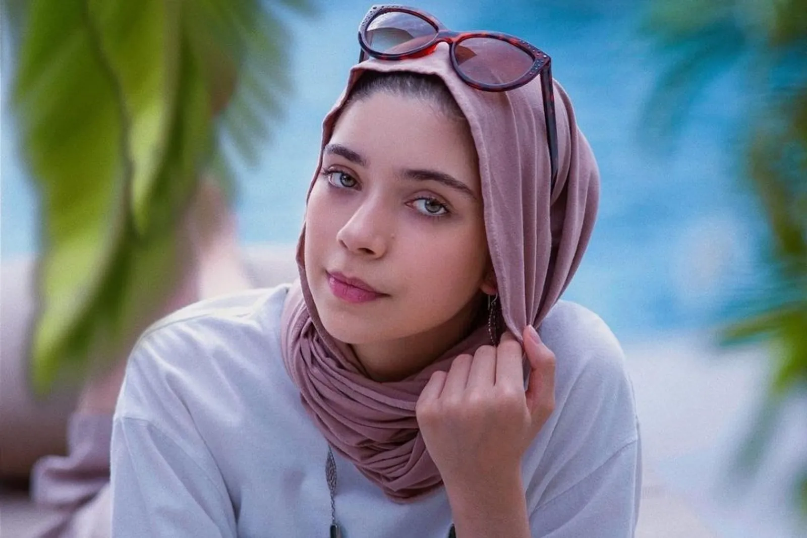 7 Potret Anak Artis yang Mantap Kenakan Hijab, Adem Banget!