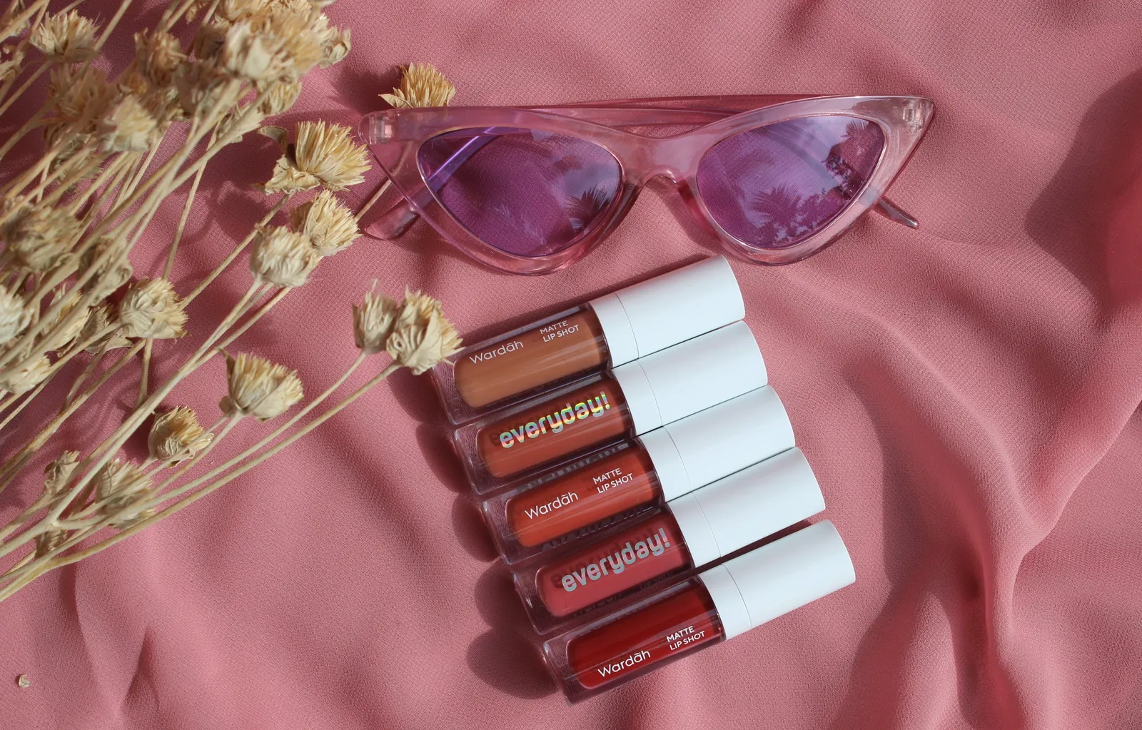 Affordable & Super Pigmented, Review Wardah Everyday! Matte Lipshot 