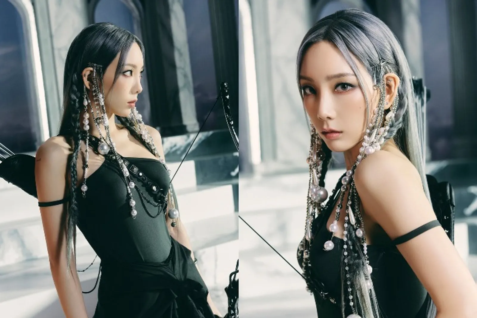 Layaknya Dewi Yunani, Intip Gaya Makeup Taeyeon di MV "INVU"