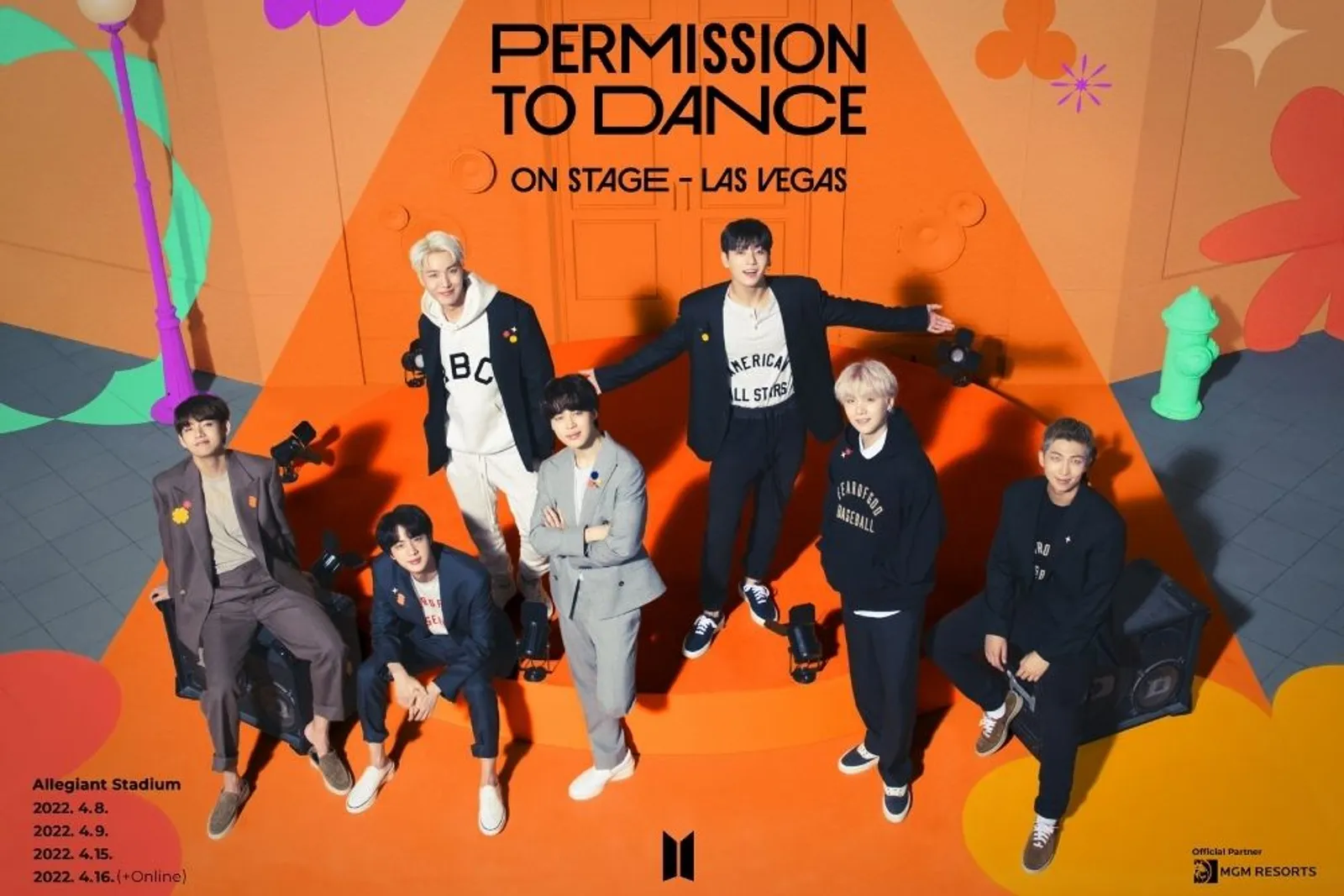 BTS Umumkan Konser “Permission To Dance” di Las Vegas