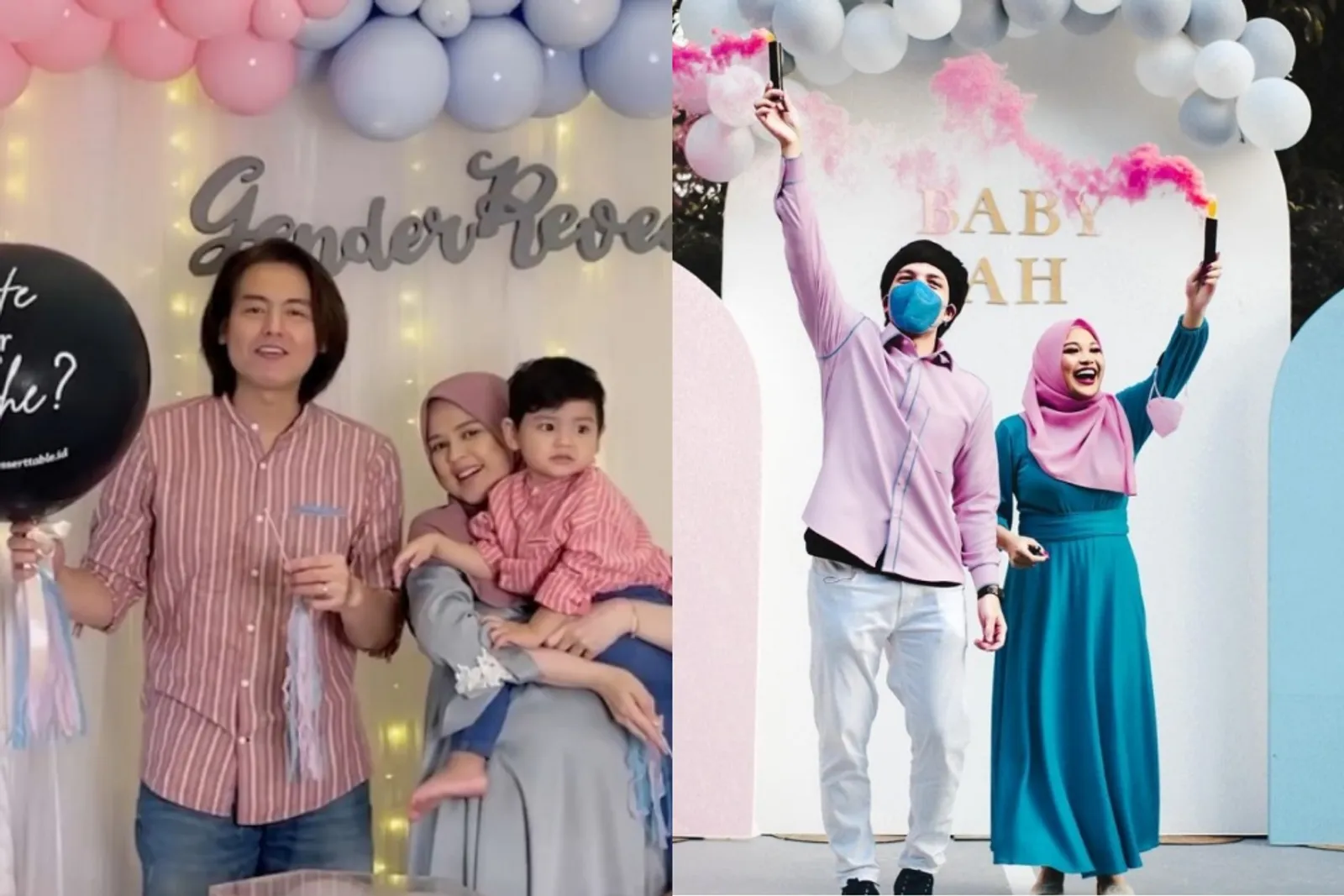 Gemas! Intip 10 Momen Gender Reveal Artis yang Unik dan Curi Perhatian