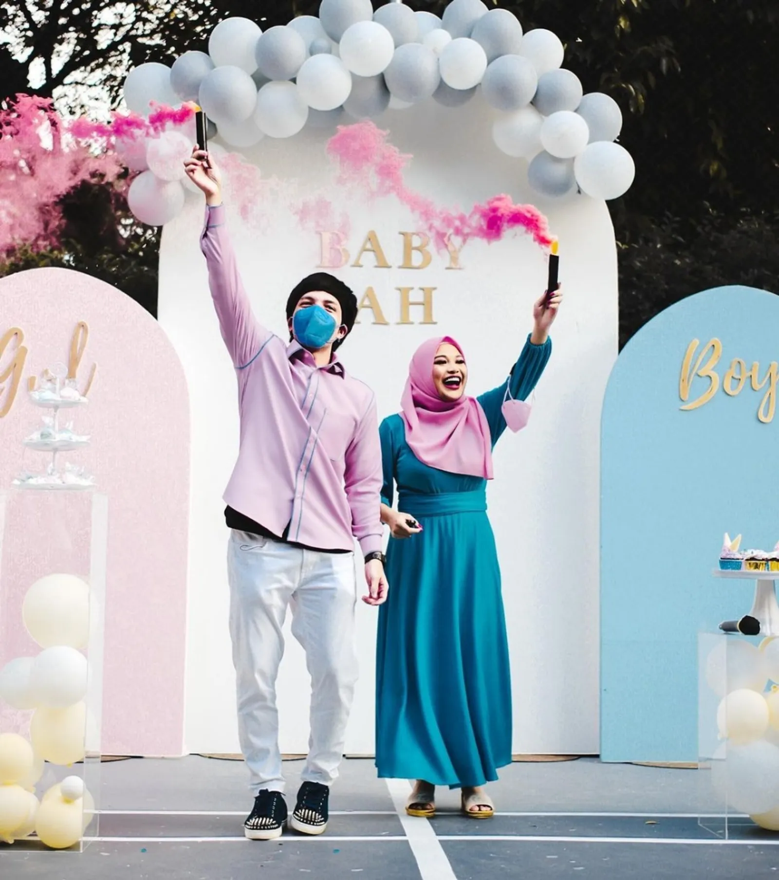 Gemas! Intip 10 Momen Gender Reveal Artis yang Unik dan Curi Perhatian