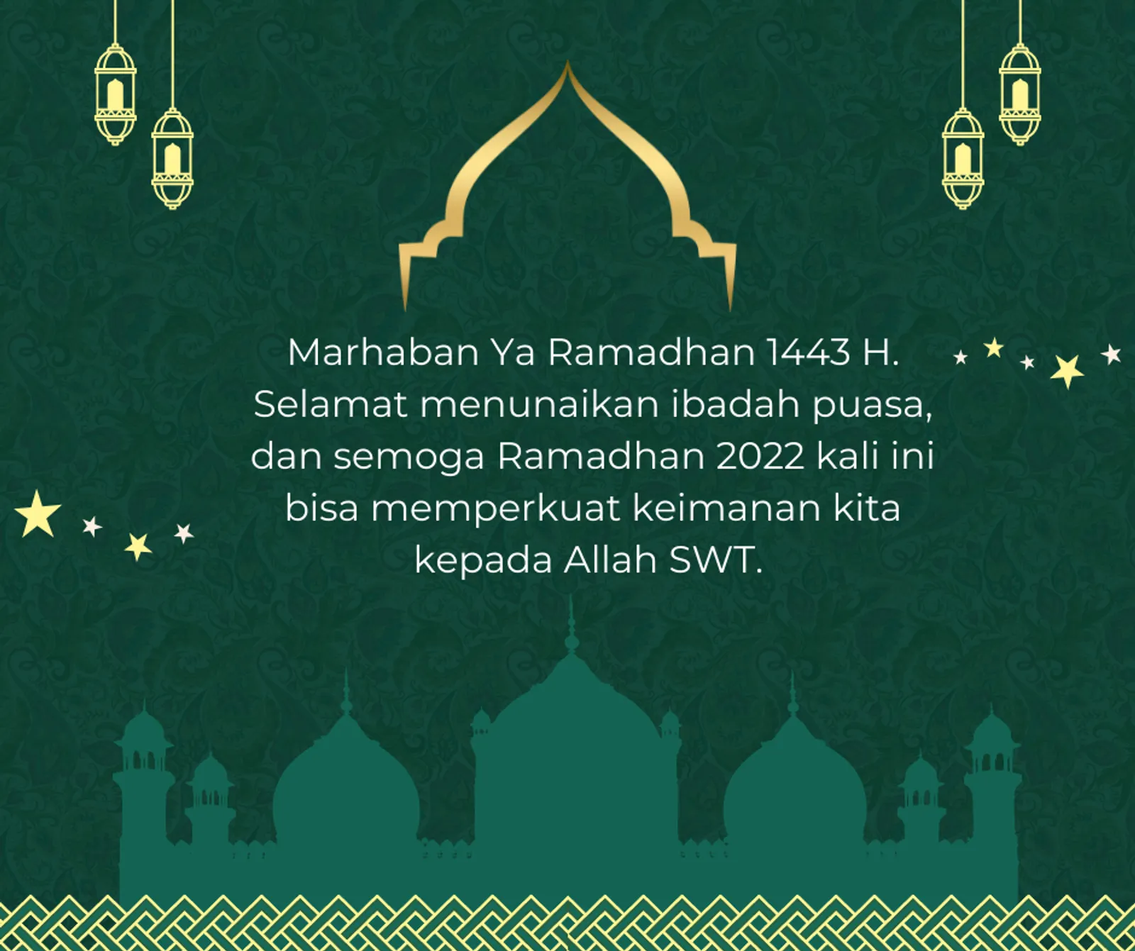 Ucapan Selamat Hari Ramadan yang Cocok Dibagikan ke Teman dan Kerabat