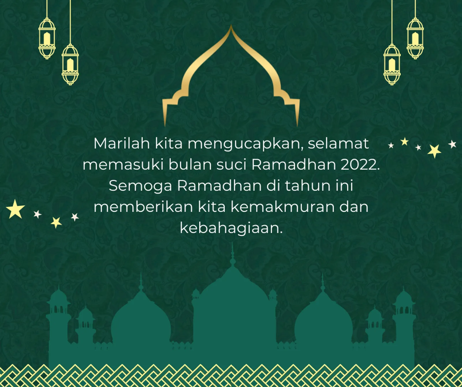 Ucapan Selamat Hari Ramadan yang Cocok Dibagikan ke Teman dan Kerabat