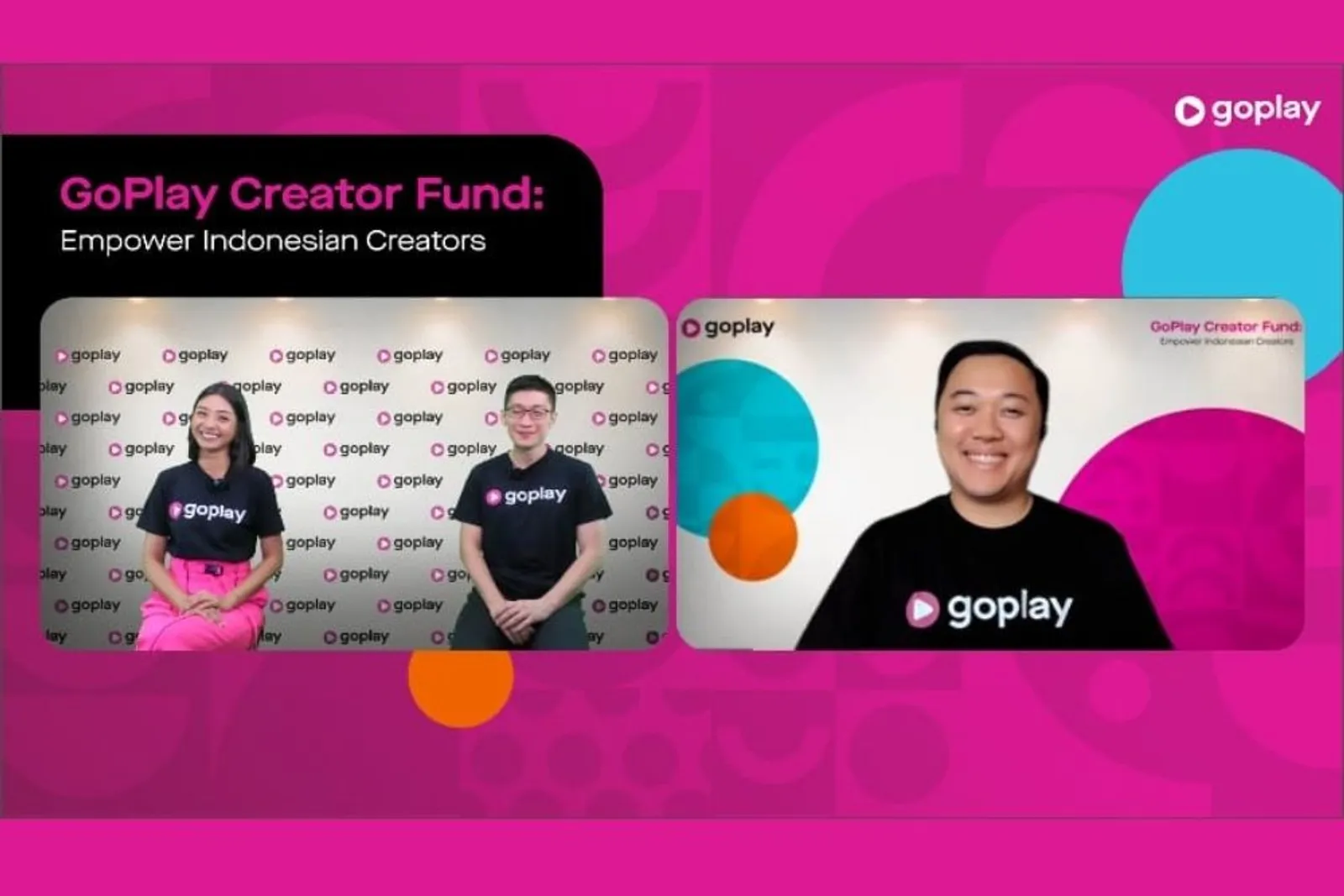 Hadirkan GoPlay Creator Fund, GoPlay Ajak Kreator Jadi Diri Sendiri
